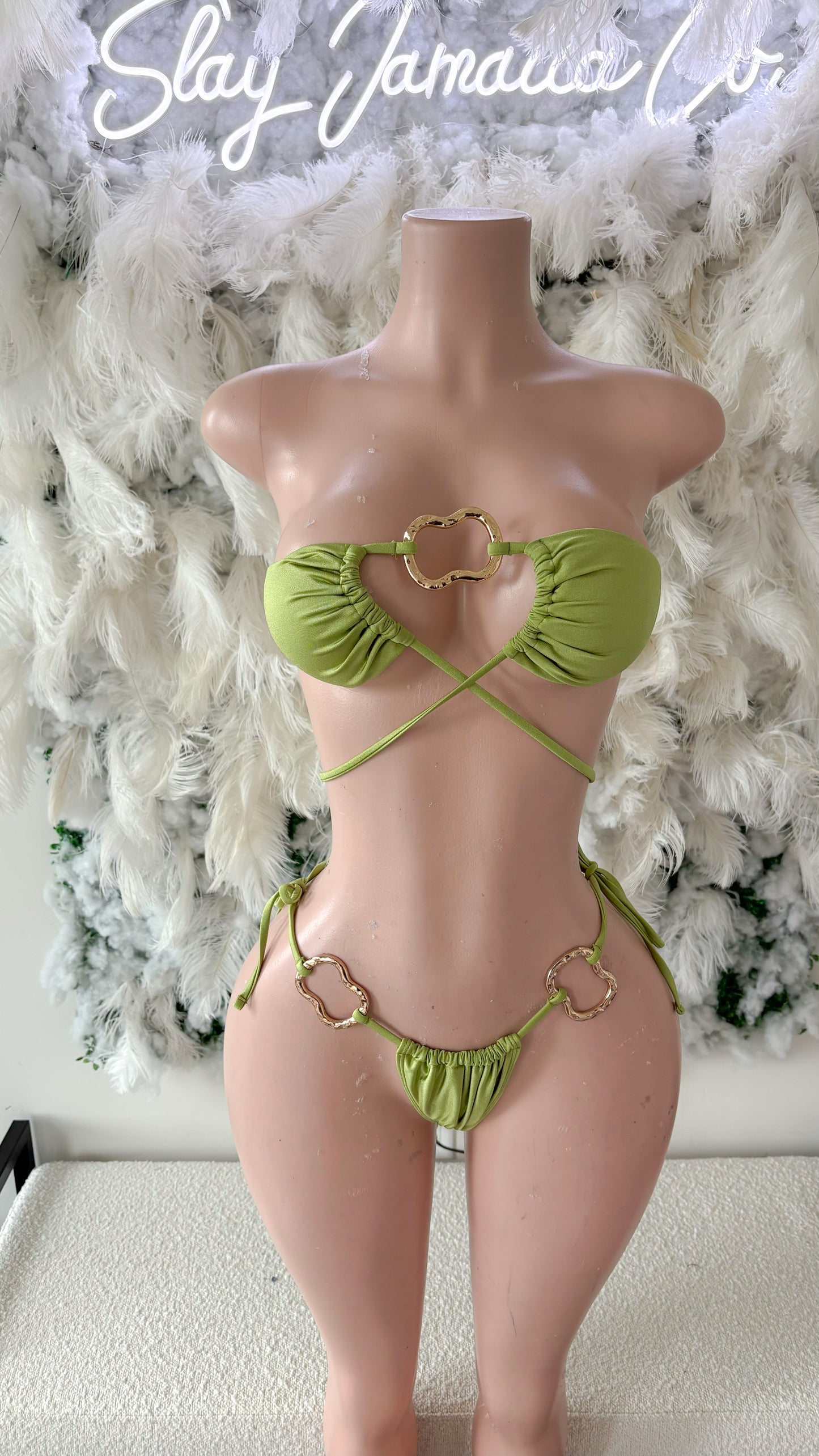 The Girls Who Get It Bikini - Green