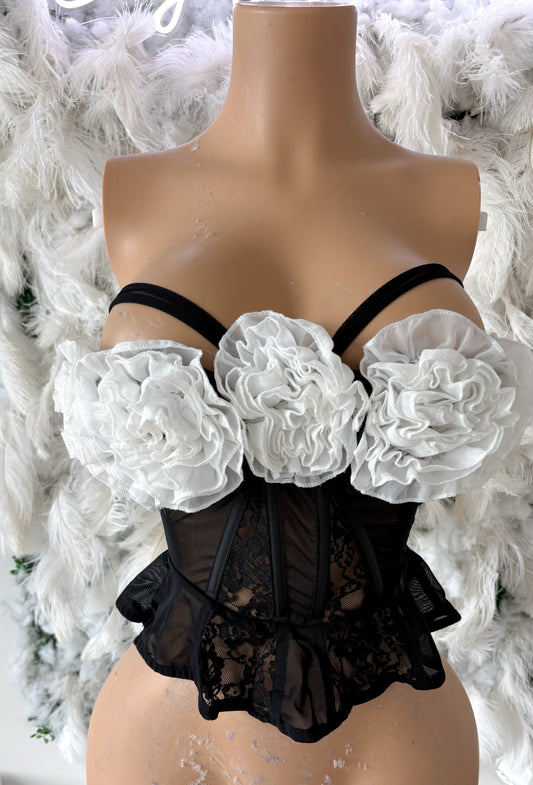 Couture Roses Crop Top